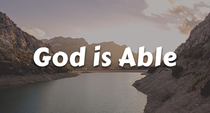 God Is Able image